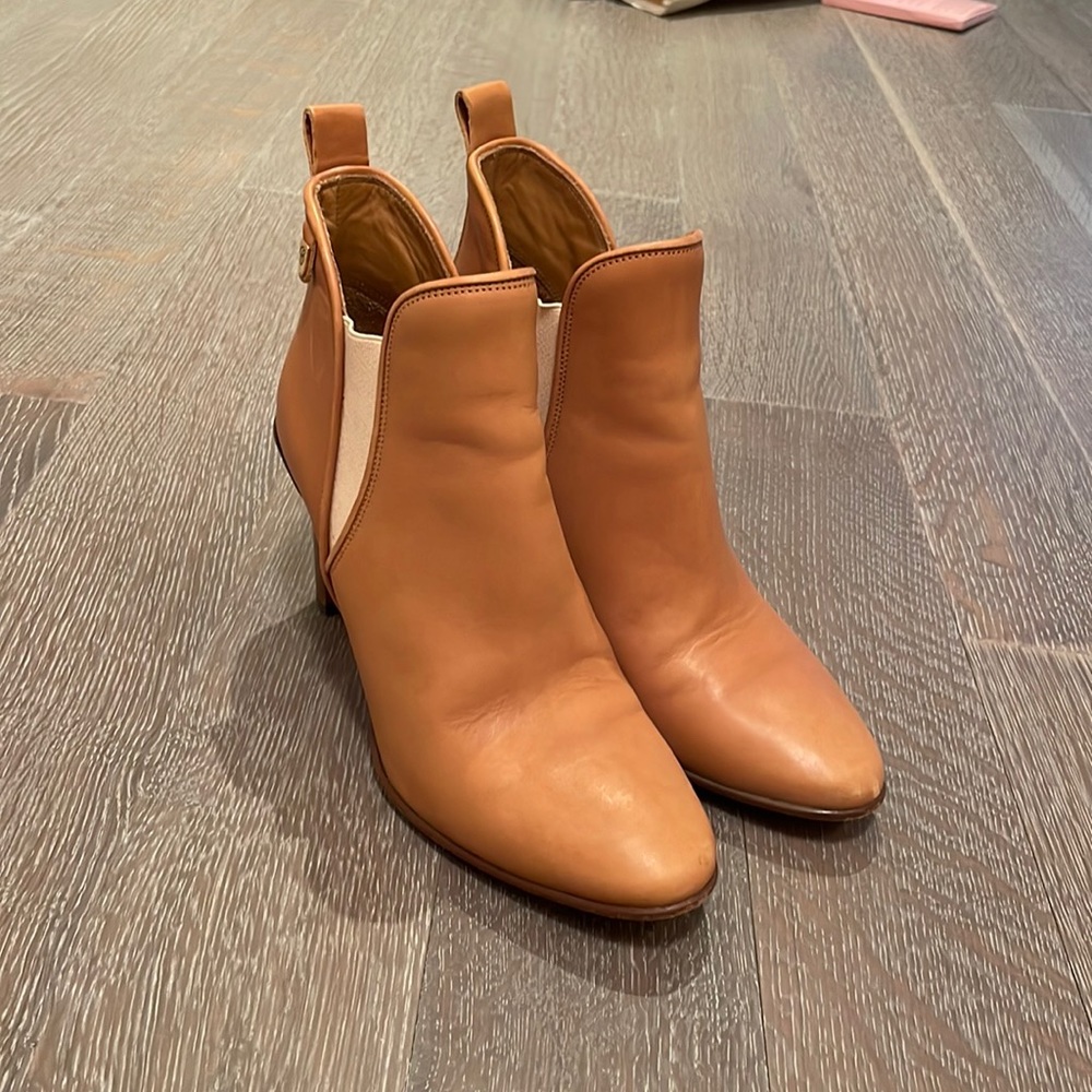 Chloe Light Brown Booties